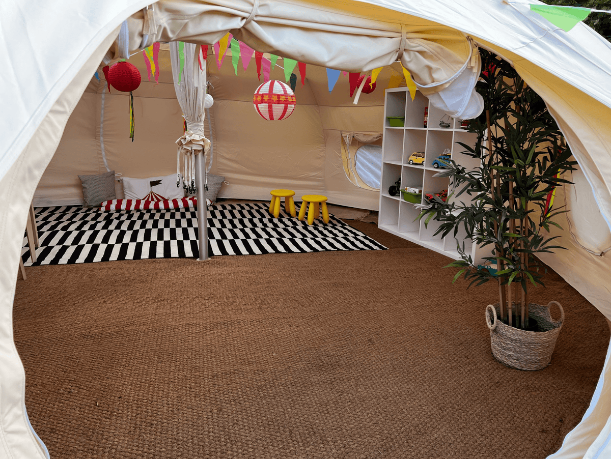 Bell tent flooring best sale