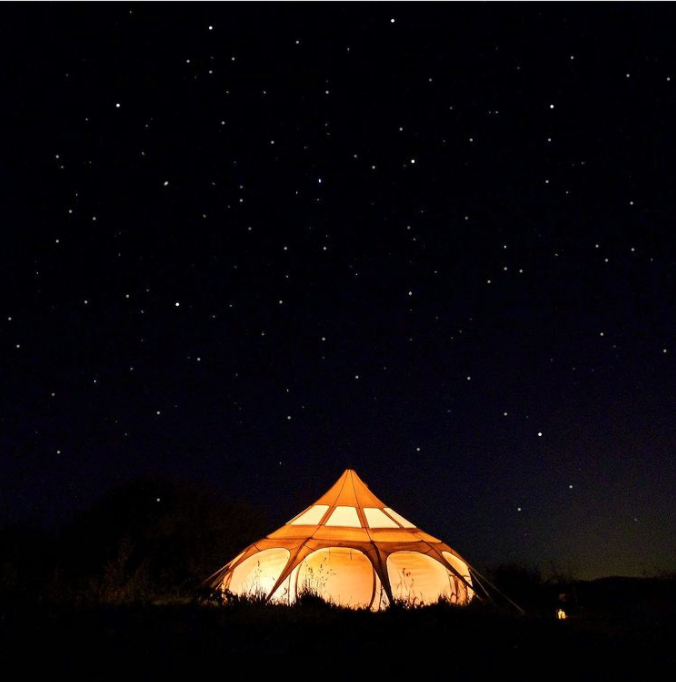 Stargazing and glamping: It's written in the stars