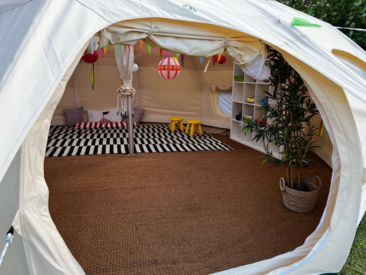 6 Reasons Coir Matting Is An Excellent Addition To Your Tent - Lotus Belle Tents UK