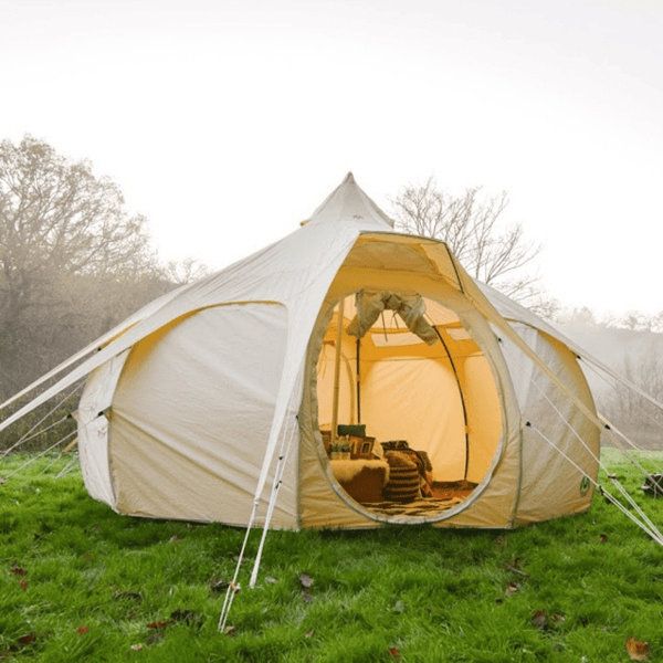 4m Lightweight Hybrid Deluxe Tent Bundle - Lotus Belle UK